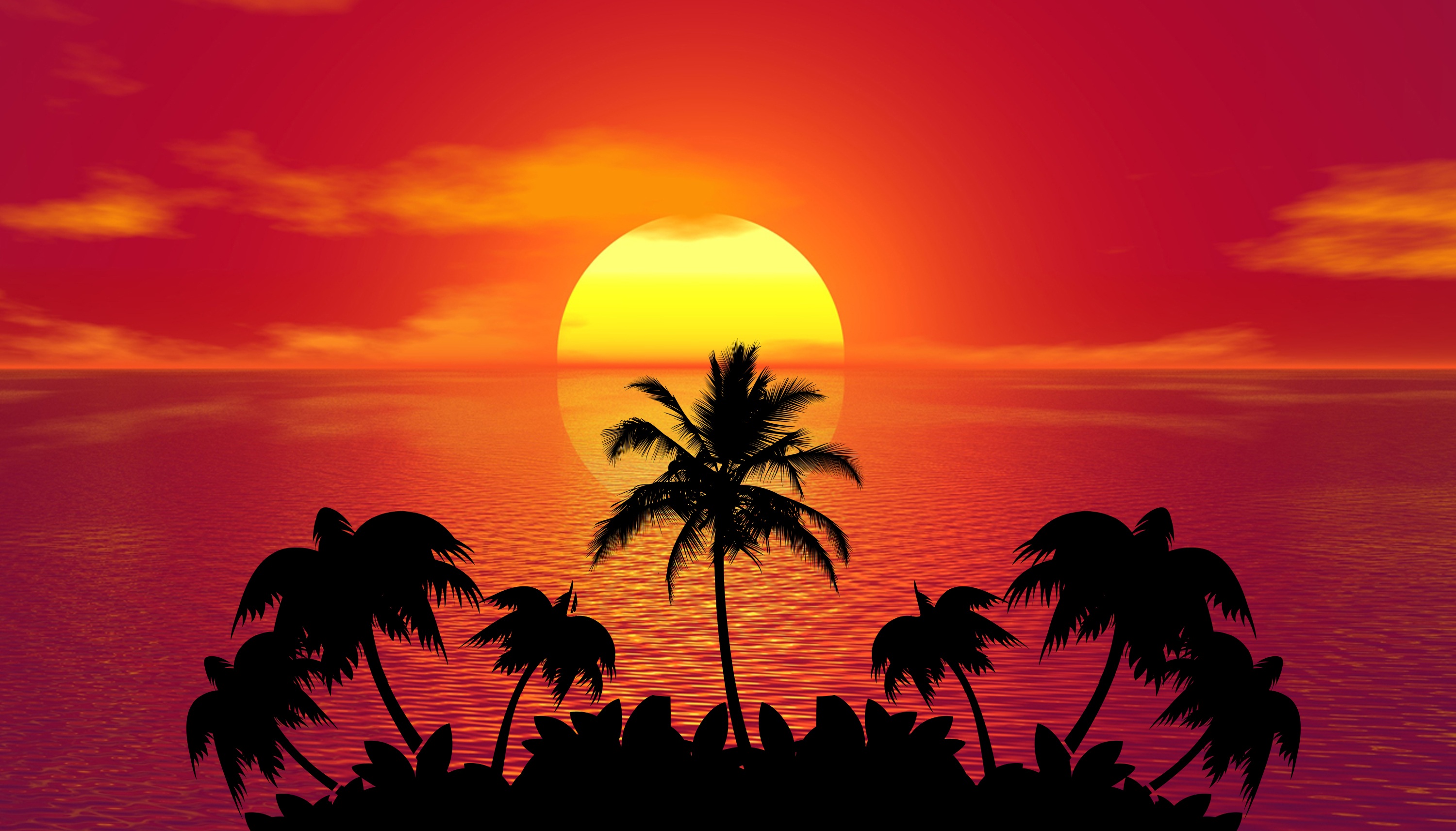  tropical summer sunset by pete on pixabay.com 