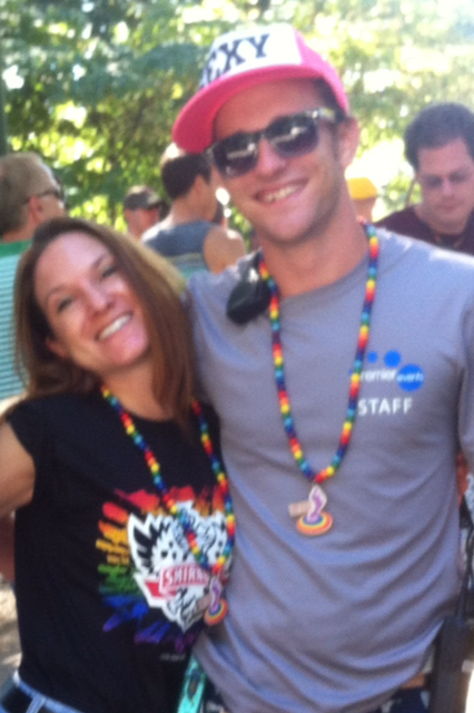 brian and michelle looking good as a couple at pride event in ATL